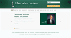 Desktop Screenshot of ethanallen.org